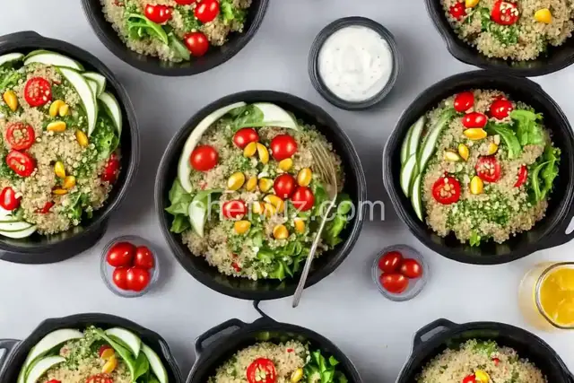 Meal Prep Ideas: Mediterranean Quinoa Salad