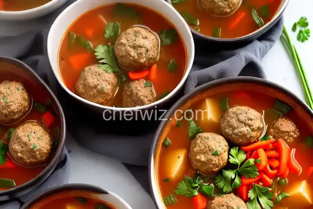 Meatball Soup