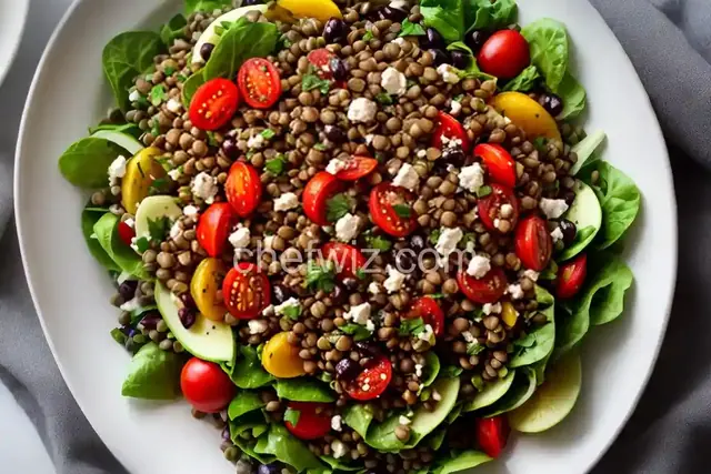 Mediterranean Lentil Salad