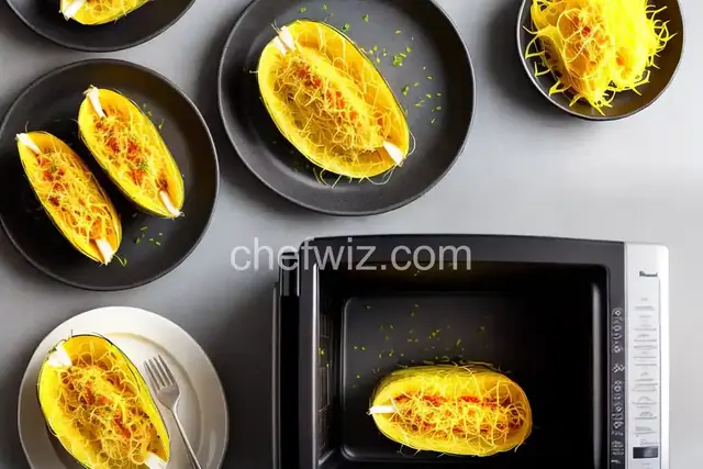 Microwave Spaghetti Squash