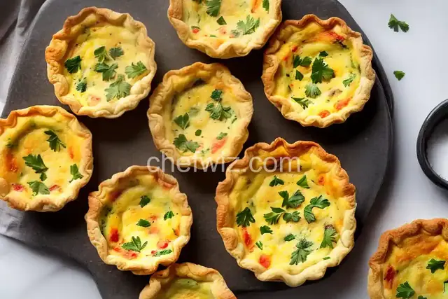 Mini Quiches (Crustless)
