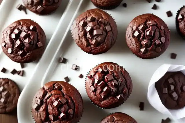 Moist Chocolate Muffins