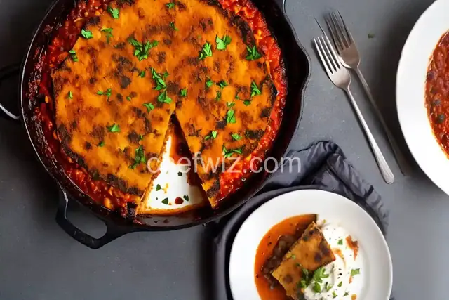 No Eggplant Moussaka