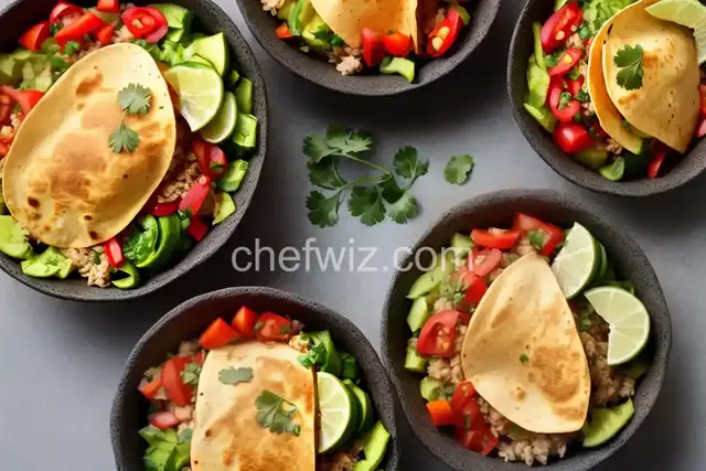 No-Tortilla Fish Taco Bowls