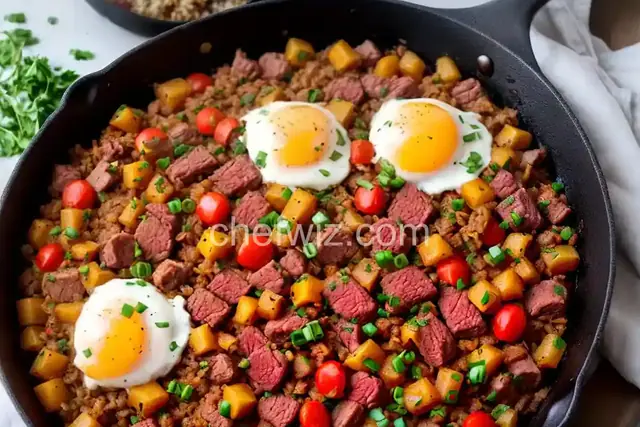 One-Skillet Corned Beef Hash