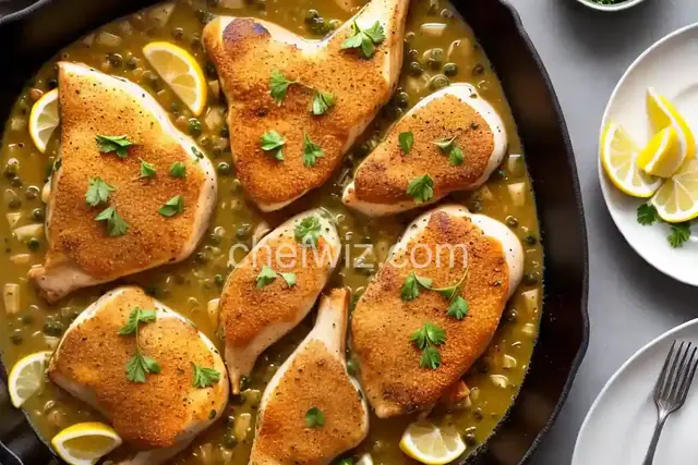 Oven-Baked Chicken Piccata