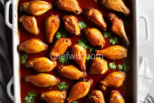 Oven-Baked Chicken Wings