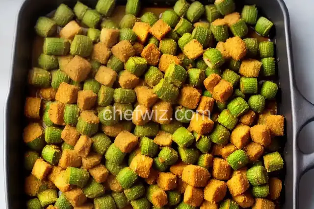 Oven Fried Okra