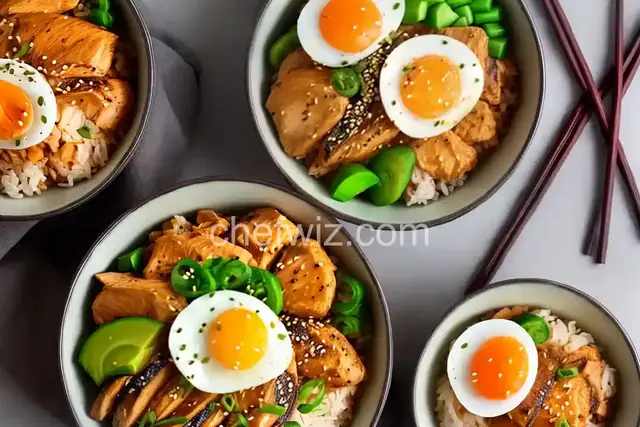 Oyakodon (Japanese Chicken and Egg Rice Bowl)