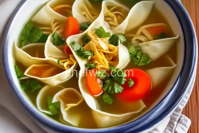 Pancit Molo (Filipino Wonton Soup)