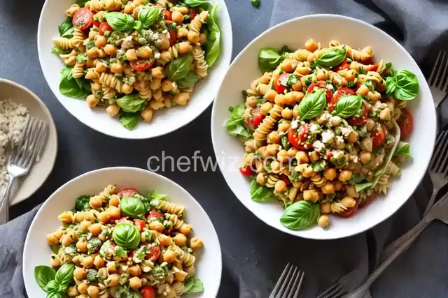 Pasta Chickpea Salad