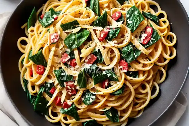Pasta with Swiss Chard
