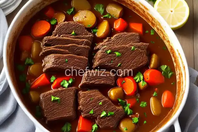 Paula's Dutch Oven Pot Roast