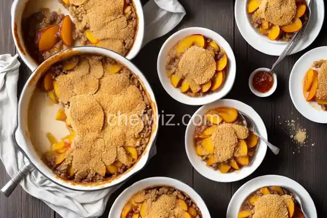 Peach Recipes: Easy Peach Cobbler