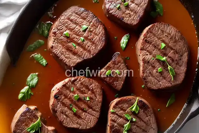 Perfect Pan Seared Filet Mignon