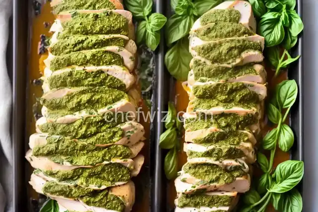 Pesto-Stuffed Chicken Breast