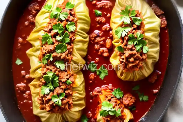 Polish Stuffed Cabbage