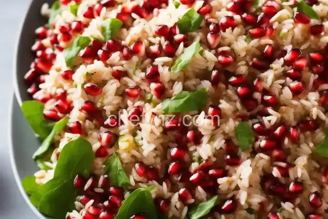 Pomegranate Rice Salad