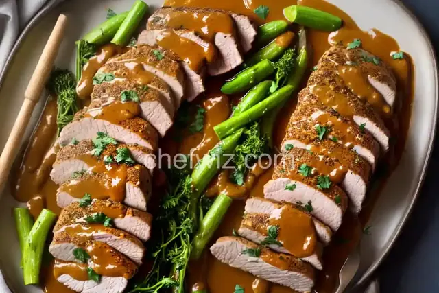 Pork Tenderloin with Dijon Marsala Sauce