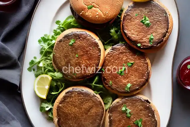 Portobello Mushroom Burgers