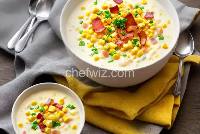 Potato, Bacon, and Corn Chowder