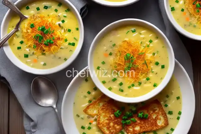 Potato Soup with Hash Browns