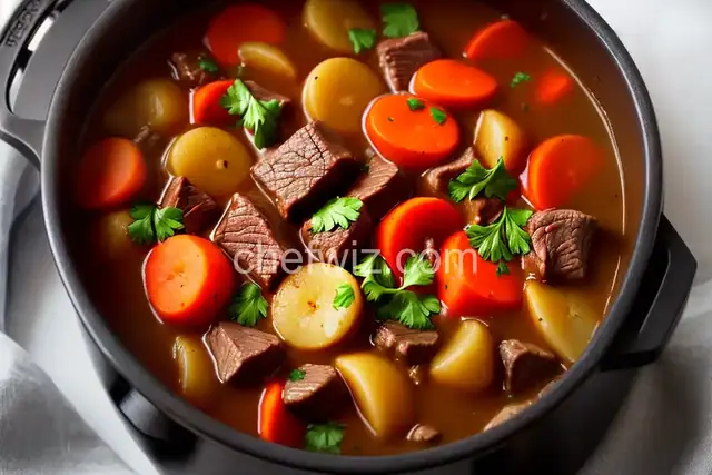 Pressure Cooker Beef Stew