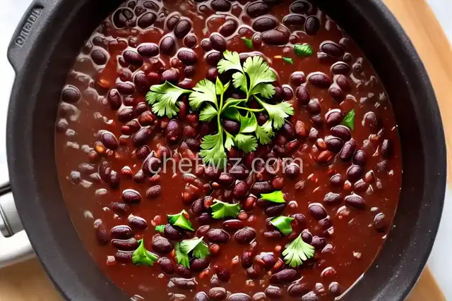 Pressure Cooker Black Beans