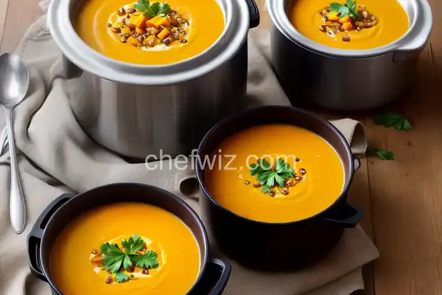Pressure Cooker Butternut Squash Soup