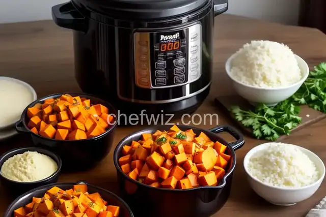 Pressure Cooker Sweet Potatoes