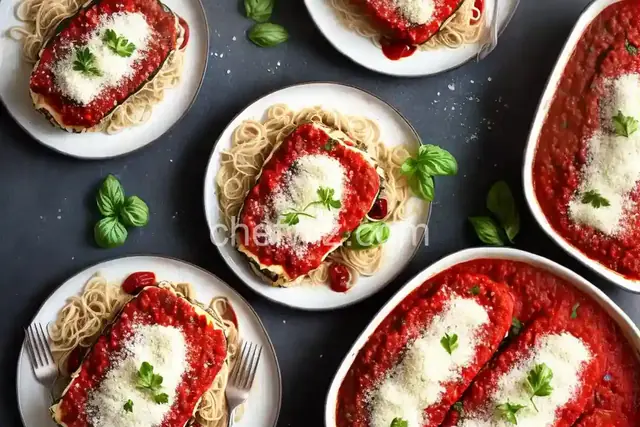Quick Eggplant Parmesan
