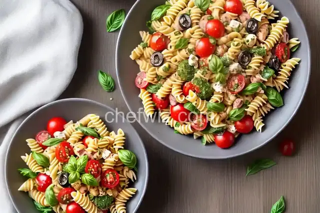 Quick Italian Pasta Salad
