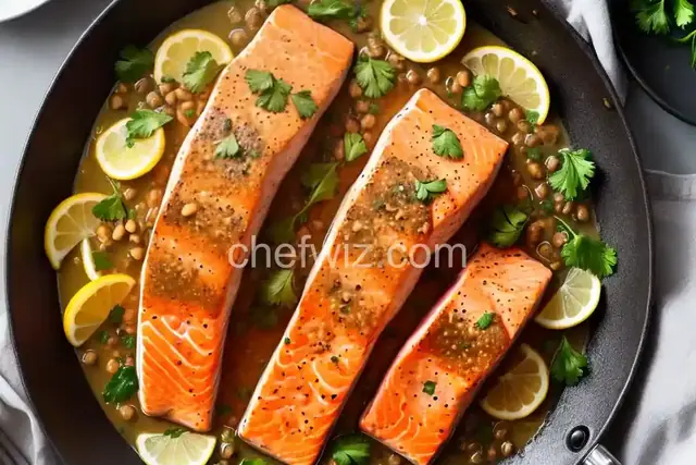 Quick Salmon Piccata