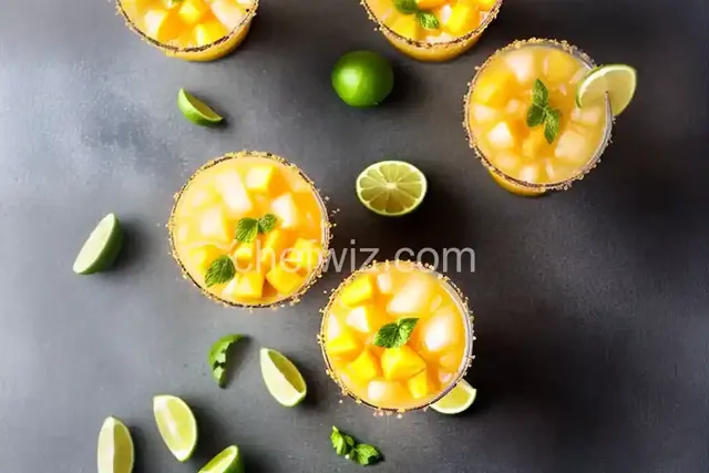 Quick and Easy Mango Margaritas