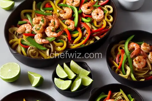 Quick and Easy Shrimp Fajitas