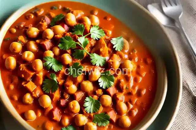 Quorn and Chickpea Curry
