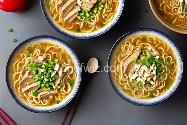 Ramen Chicken Noodle Soup