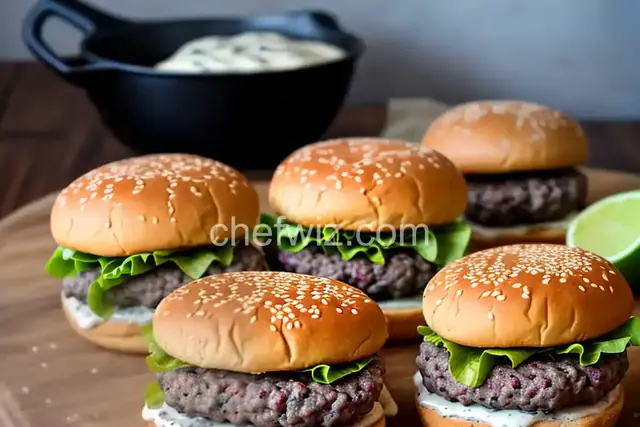 Ranch Burgers from Hidden Valley