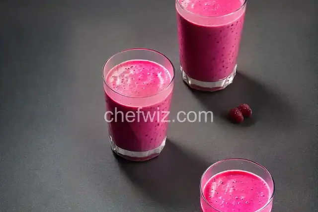Raspberry Blackberry Smoothie