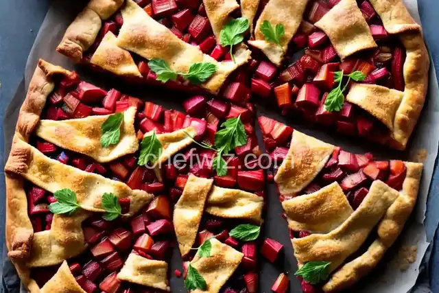 Rhubarb Galette