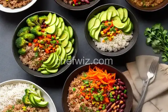 Rice and Bean Bowl Dinner
