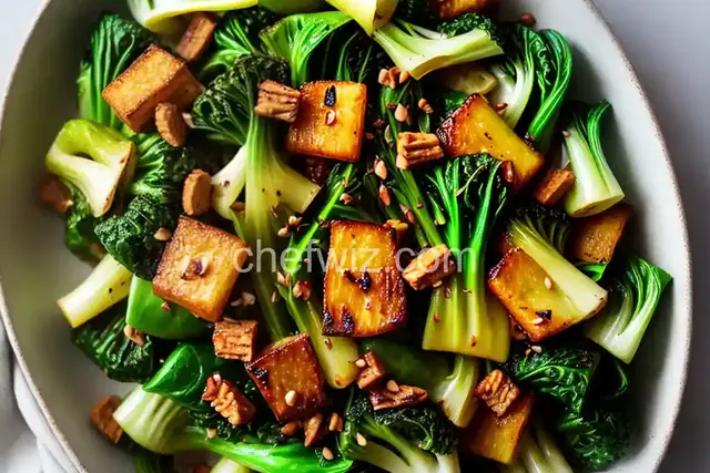 Roasted Bok Choy