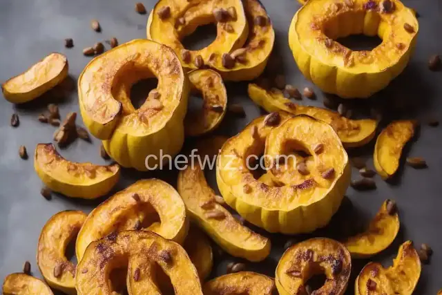 Roasted Delicata Squash with Apples