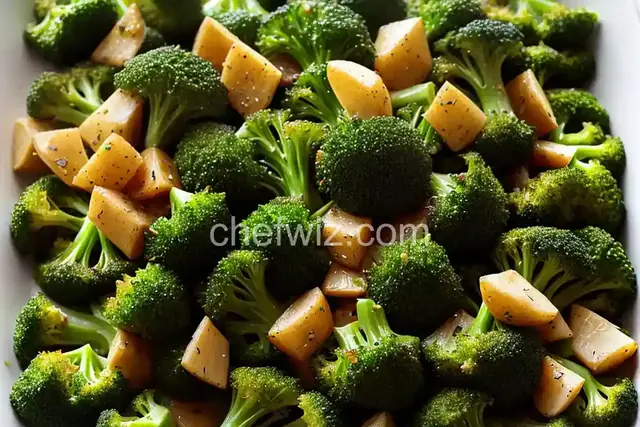 Roasted Garlic Lemon Broccoli