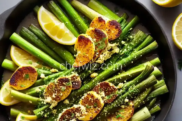 Roasted Leeks with Lemon Butter