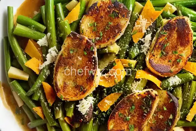 Roasted Leeks with Parmesan