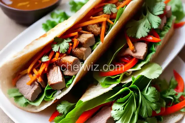 Roasted Pork Bánh Mì (Vietnamese Sandwich)