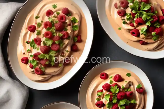 Roasted Raspberry Chipotle Mustard Cream Sauce