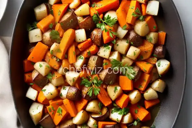 Roasted Turnips and Carrots