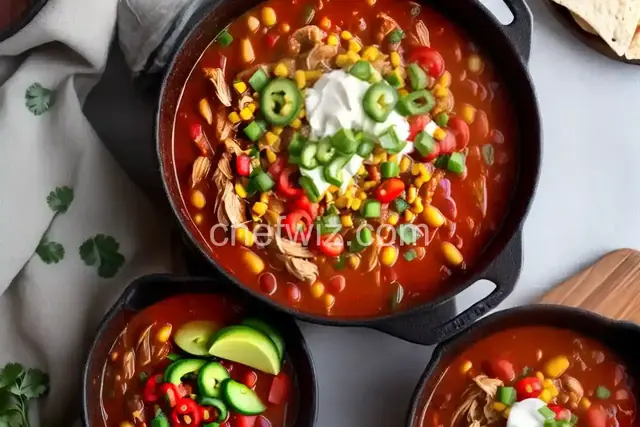 Rotisserie Chicken Chili